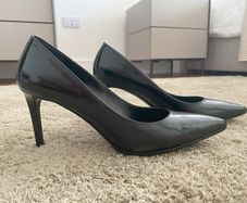 YSL heels in Red or Black. UK 7. Perfect conditions.