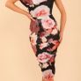 floral atom label midi dress Image 2