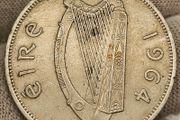 Ireland 1964 1/2 Half Crown