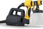 Paint sprayer for fences barns decks and garden furniture