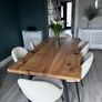 Solid Oak Live Edge Dining Table 171cm Image 5