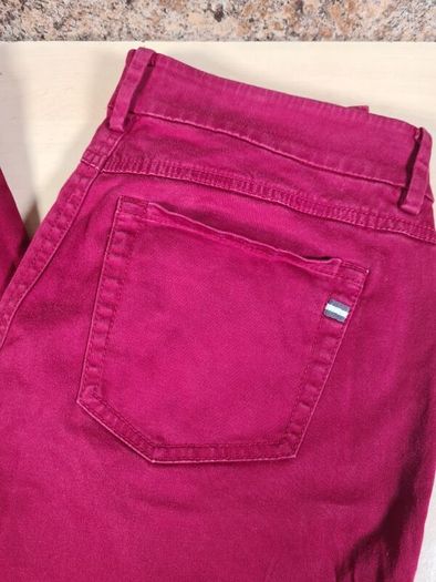 Womens MARC O POLO ALBY SLIM Mid waist jeans trousers pants red stretchy Size W 29 L 32