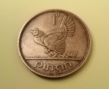 1963 Eire Penny