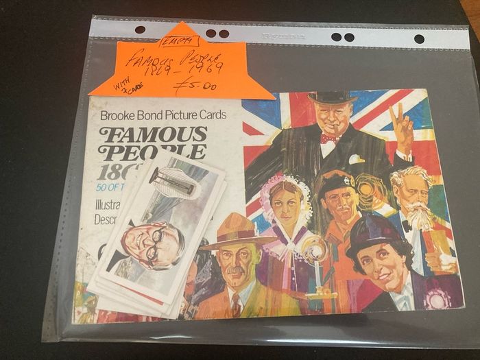 Brooke bond collectors cards. Loose cards. Books also for sale. Price depends on set sought.