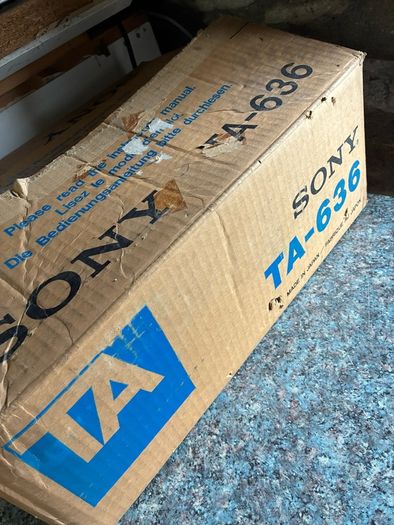 Sony TA-636 Integrated Amplifier