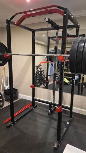 Weight lifting rack