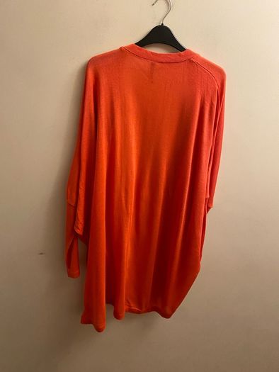 Evans orange cardigan (size 22-24)