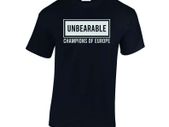 LFC Printed T Shirt Unbearable Champions of Europe Liverpool FC T-shirt TEE TOP SHIRT