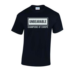 LFC Printed T Shirt Unbearable Champions of Europe Liverpool FC T-shirt TEE TOP SHIRT