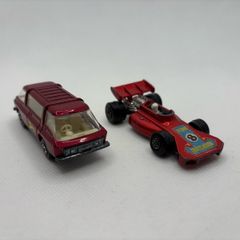 Vintage Matchbox  Super Fast No24 Team matchbox and No22 Freeman comuter