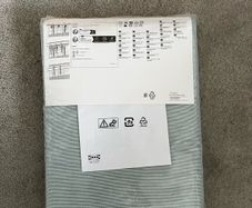 Blue IKEA Vilborg Curtain