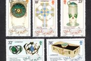 1989 Isle of Man 125th Birth Anniversary of Archibald Knox (Artist and Designer) Commemorative Stamps Mint Never Hinged (MNH)