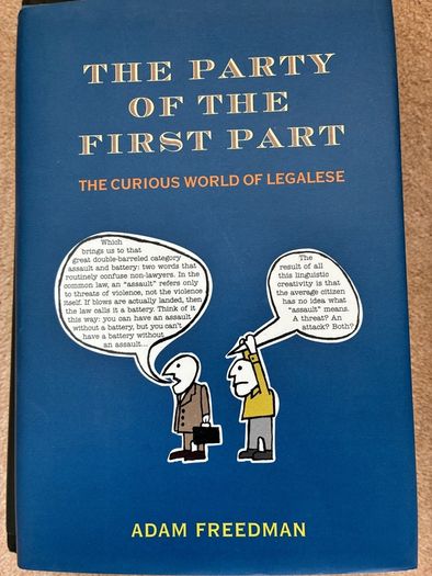 The party of the first party book