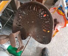 vintage tractor seat
