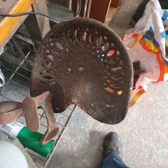 vintage tractor seat