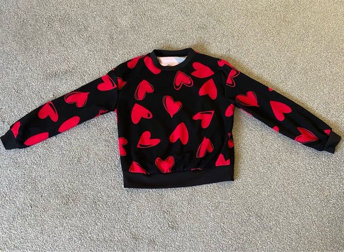 Heart Jumper size 8