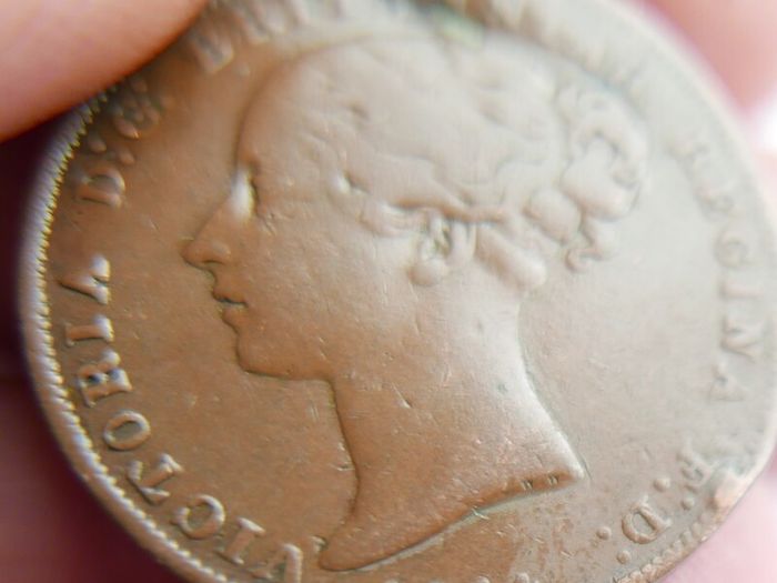 1844 Jersey One Twenty-Sixth 1/26 Shilling Coin