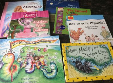 Children's books, set of 7 books