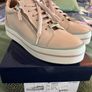 NEW Carl Scarpa Fissato Side Zip Platform Runners / Trainers - Blush Pink Leather - Size 6 / EU39 Image 2