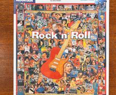 White Mountain Rock n Roll 1000 Piece Puzzle (New, Sealed)