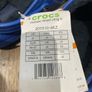 Crocs lined clogs blue size J UK 4 EU 36-37 brand new Image 4