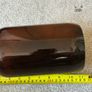 Large Vintage 2000ml Brown Glass Bottle Image 5