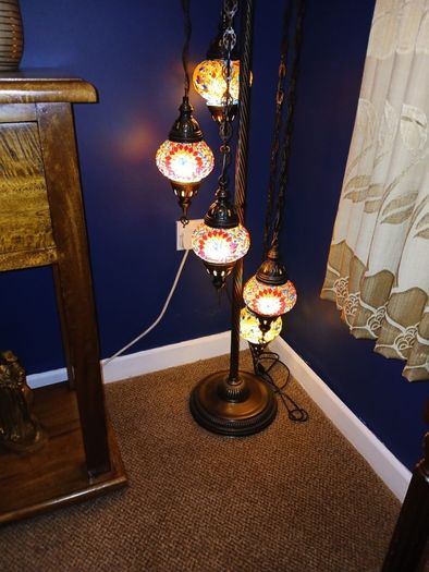 Turkish foor lamp.