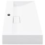 Wash Basin 60x38x11 cm Mineral Cast/Marble Cast White Image 4