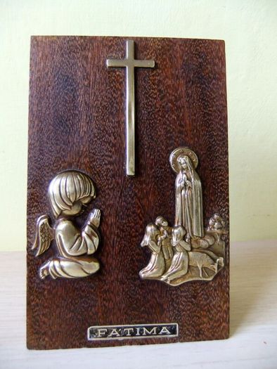 Old Fatima Plaque