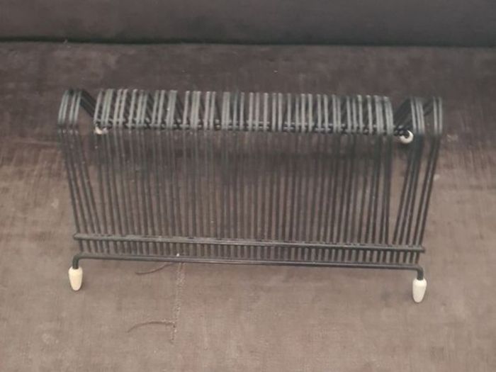 Record Storage Rack