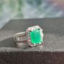 Lovely Vintage Ladies 925 Sterling Silver Ring Image 4