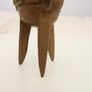 Chinese bronze ritual tripod jue wine vessel Image 8