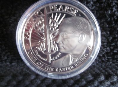 1922 Padraig Pearse Voice of the Easter Rising Irish Free State Silver Medal