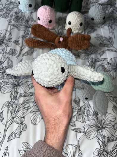 hand made crochet plush plushies