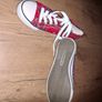 Dunlop Red Tartan Low-Top Canvas Sneakers Plimsolls Size UK 4 Image 3