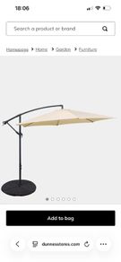 hanging parasol