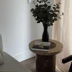marble coffee table/side table