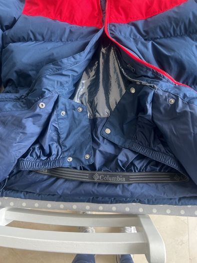 columbia ski jacket puffer men's size small