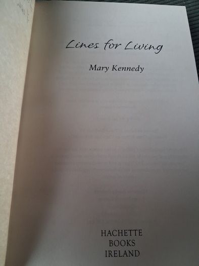 Mary Kennedy Lines For Living