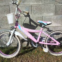 Girls Pink Bike 18in 5 to 7 yr old