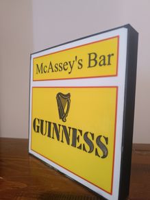 Guinness Bar LightBox
