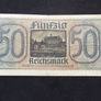 Germany Nazi Era 1933-1945 , 50 Reichsmark Banknote Image 2