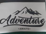 main image for ad Adventure camper sticker x 2