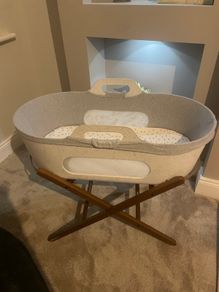 Grey Snuz basket and liner