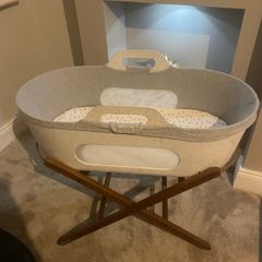 Grey Snuz basket and liner
