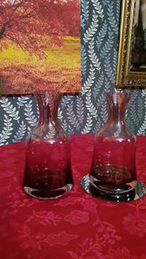 Carafe's Two  Wine Holder