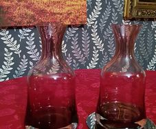 Carafe's Two  Wine Holder
