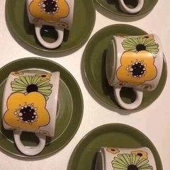 Tea coffee cups Vintage