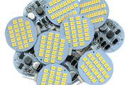 DC12V G4 LED Bulb 24 LED 3528 SMD 1210 3528 SMD White/Warm White Led Lamp Mini LED Spotlight chandelier lustre Home Light