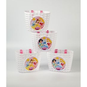 Princess Plastic Basket - White